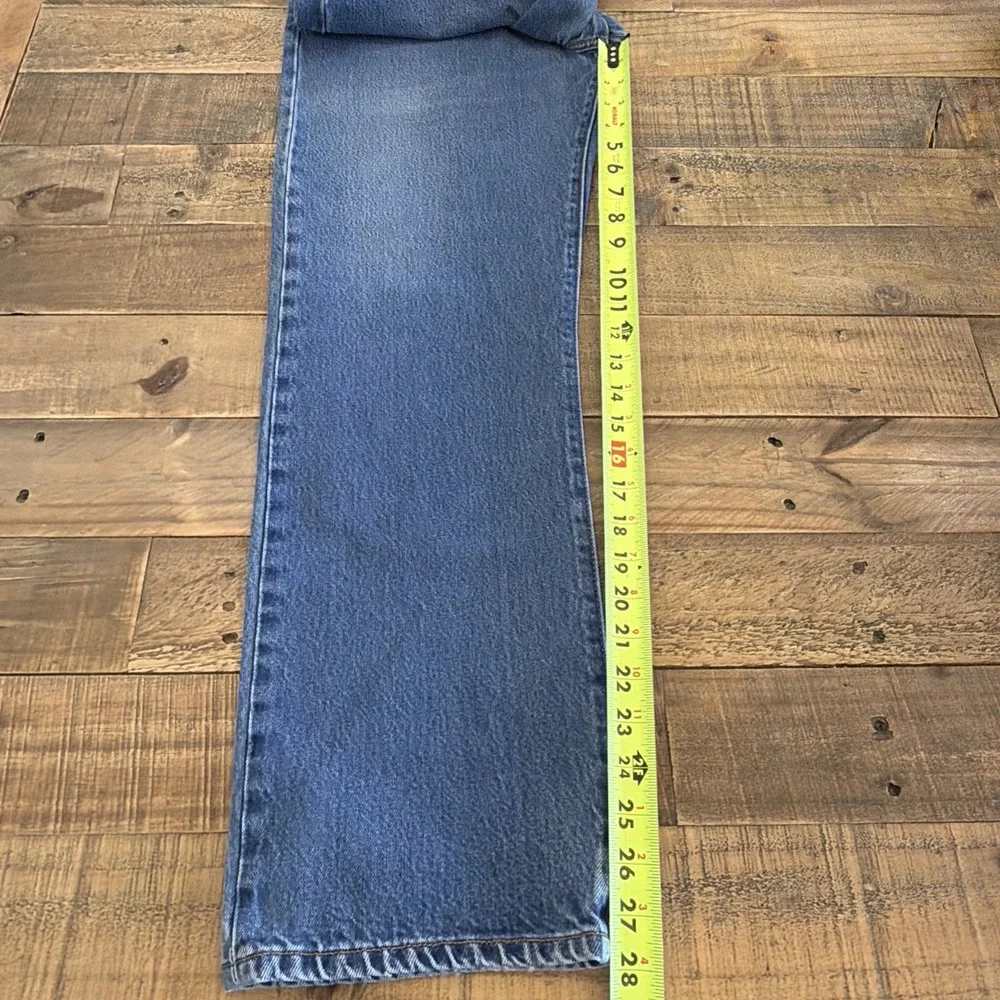 Vintage Levis Jeans 501 Mens 34X32 Blue Denim 2004 Button Fly Straight 32.5X28 - Picture 15 of 16